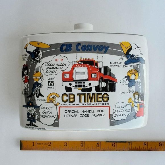 CB Times Ezra Brooks Decanter 1976 Barware Man Cave - Picture 11 of 11